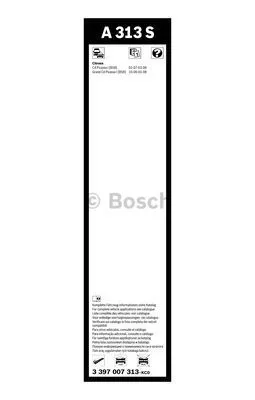 BOSCH 3 397 007 313 Щетки стеклоочистителя