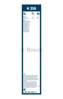 BOSCH 3 397 011 655 Щетки стеклоочистителя