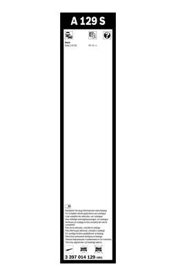 BOSCH 3397014129 Щітки склоочисника