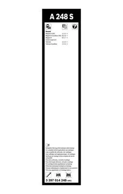 BOSCH 3 397 014 248 Щетки стеклоочистителя