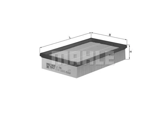 KNECHT LX1596 Воздушный фильтр