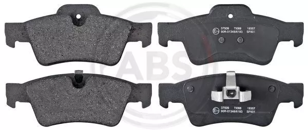 A.B.S. 37509 Тормозные колодки