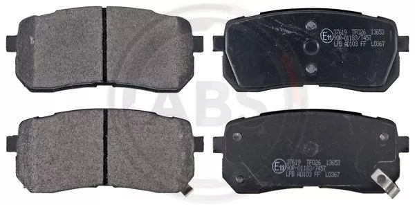 A.B.S. 37619 Тормозные колодки