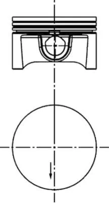 Kolbenschmidt 40388620 Поршень