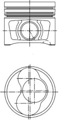 Kolbenschmidt 40409600 Поршень