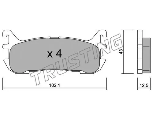 Lpr 4080 Колесный тормозный цилиндр