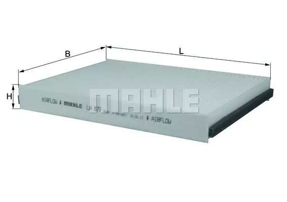 MAHLE ORIGINAL LA877 Фільтр салону