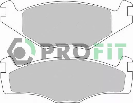 Profit 5000-0419 Гальмівні колодки