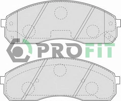 PROFIT 5000-1595 Тормозные колодки