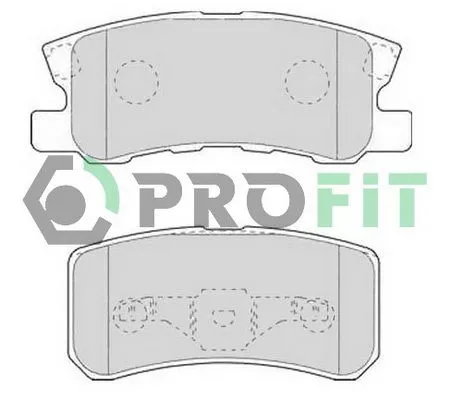 Profit 5000-1604 Тормозные колодки