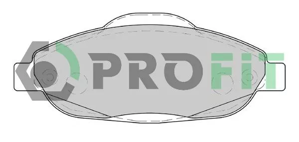 Profit 5000-4003 Тормозные колодки