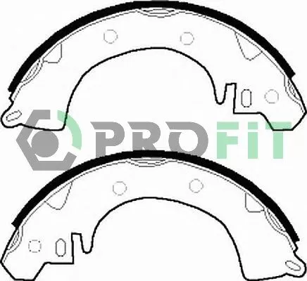 Profit 5001-0228 Гальмівні колодки