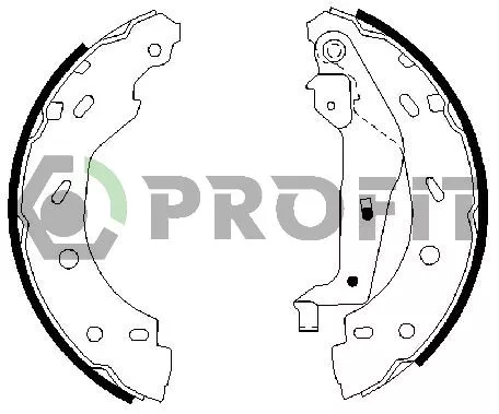 Profit 5001-0614 Гальмівні колодки