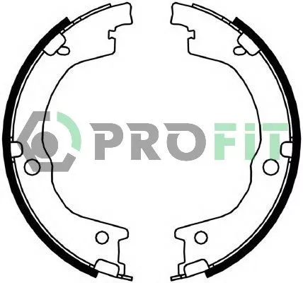 Profit 5001-4049 Гальмівні колодки