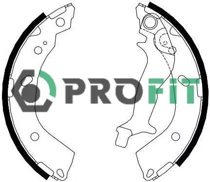 Profit 5001-4083 Тормозные колодки