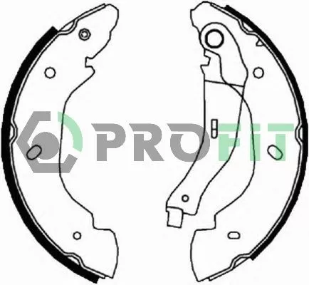 Profit 5001-5960 Гальмівні колодки