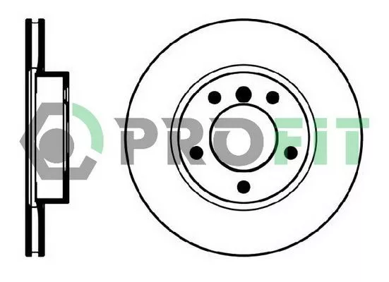 Profit 5010-0258 Тормозные диски