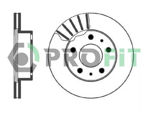 Profit 5010-0768 Гальмівні диски