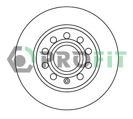 Profit 5010-1224 Тормозные диски