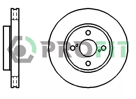 Profit 5010-1294 Тормозные диски