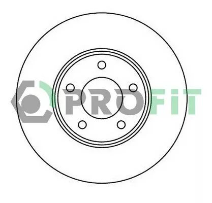 Profit 5010-2007 Тормозные диски