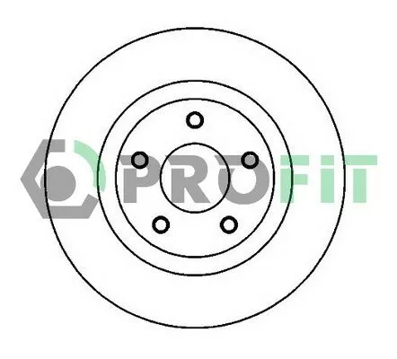 PROFIT 5010-2019 Тормозные диски