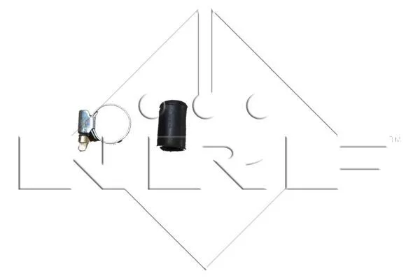 Nrf 509615 Радіатор охолодження двигуна