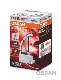 Лампа Osram Xenarc Night Breaker Laser D1S PK32d-2 35W прозрачная 66140XNL