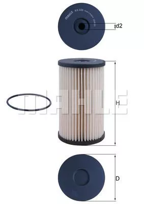 KNECHT KX220D Паливний фільтр