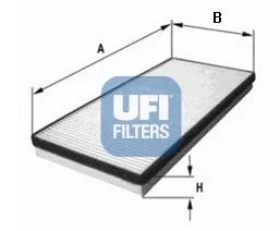 UFI 53.004.00 Фільтр салону