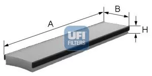 UFI 53.016.00 Фильтр салона