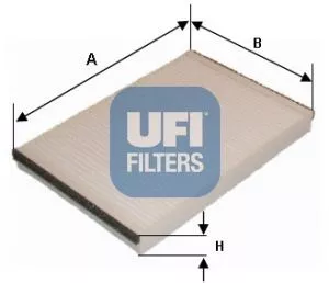 UFI 53.047.00 Фільтр салону