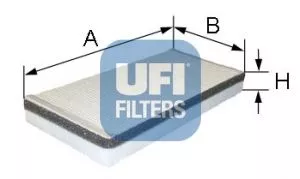 UFI 53.059.00 Фільтр салону