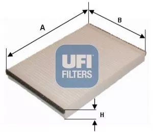 UFI 53.206.00 Фільтр салону