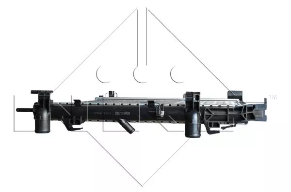 Nrf 53002 Радиатор охлаждения двигателя