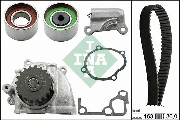 Ina 530047730 Комплект ремня ГРМ + помпа