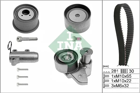 Ina 530 0480 10 Комплект ремня ГРМ