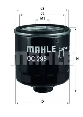 MAHLE ORIGINAL OC295 Масляный фильтр