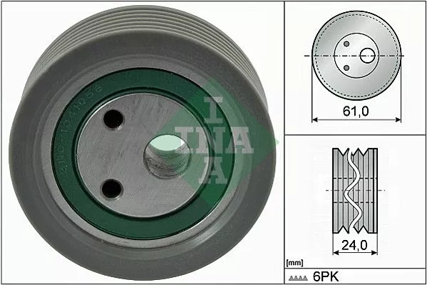 INA 531 0910 10 Ролик ремня генератора