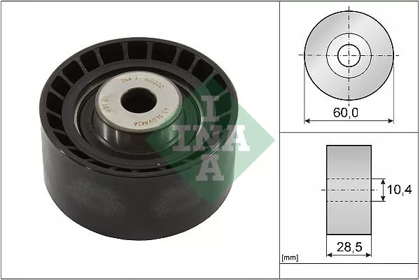 Ina 532 0016 10 Ролик ременя генератора