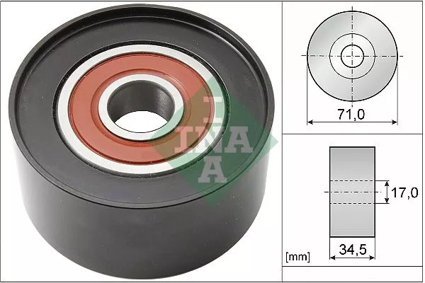 Ina 532 0542 10 Ролик ремня генератора