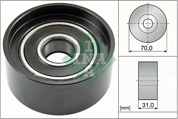 Ina 532 0588 10 Ролик ременя генератора