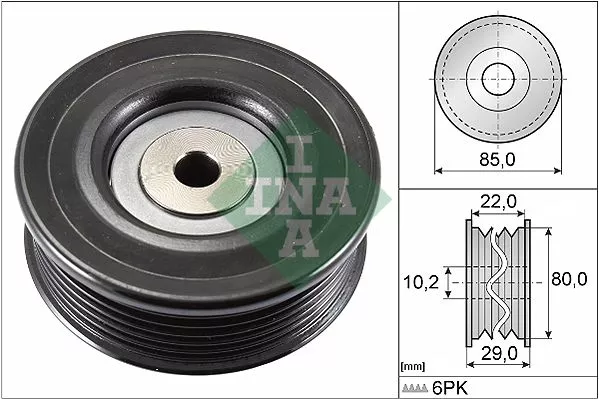 Ina 532 0799 10 Ролик ремня генератора