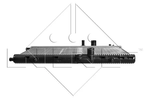 Nrf 53424A Радиатор охлаждения двигателя