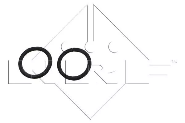 Nrf 53425 Радіатор охолодження двигуна