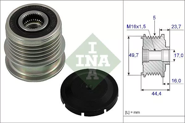 Ina 535 0011 10 Муфта генератора