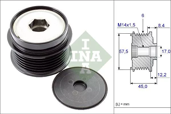 Ina 535 0174 10 Муфта генератора