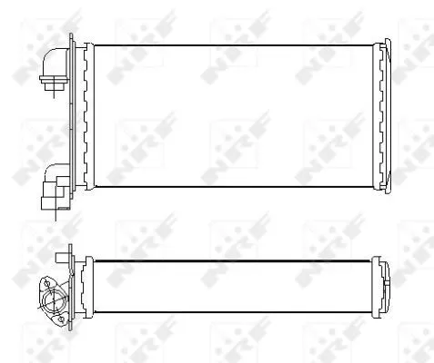 Nrf 53543 Радиатор печки