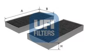 UFI 54.173.00 Фільтр салону