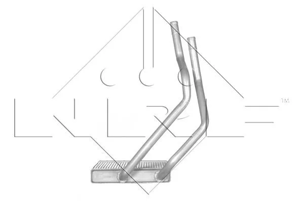Nrf 54362 Радиатор печки
